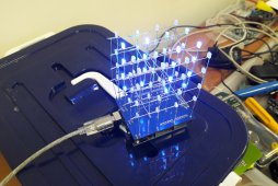 3D LED 4*4*4 Куб на Arduino UNO